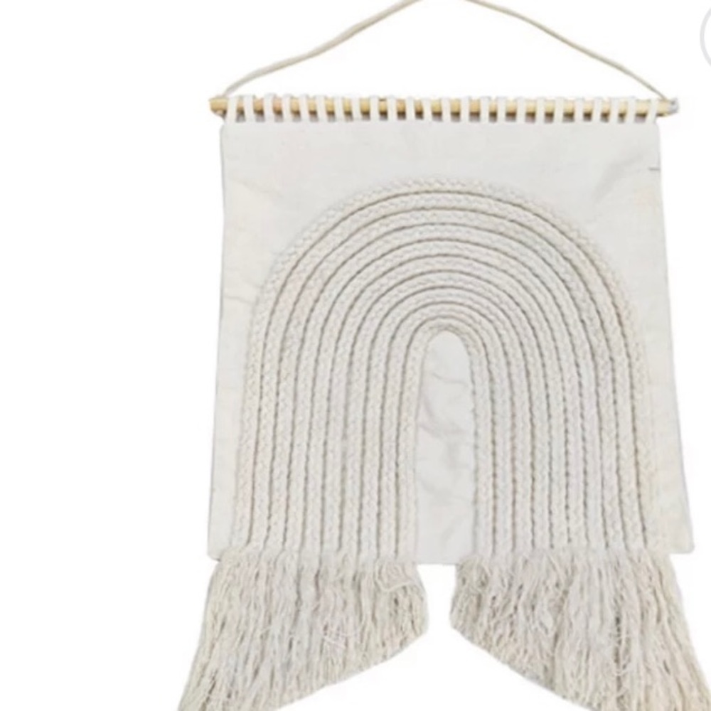 Wild Sage™ Macrame 24-Inch x 24-Inch Embellished Tapestry Wall Decorative